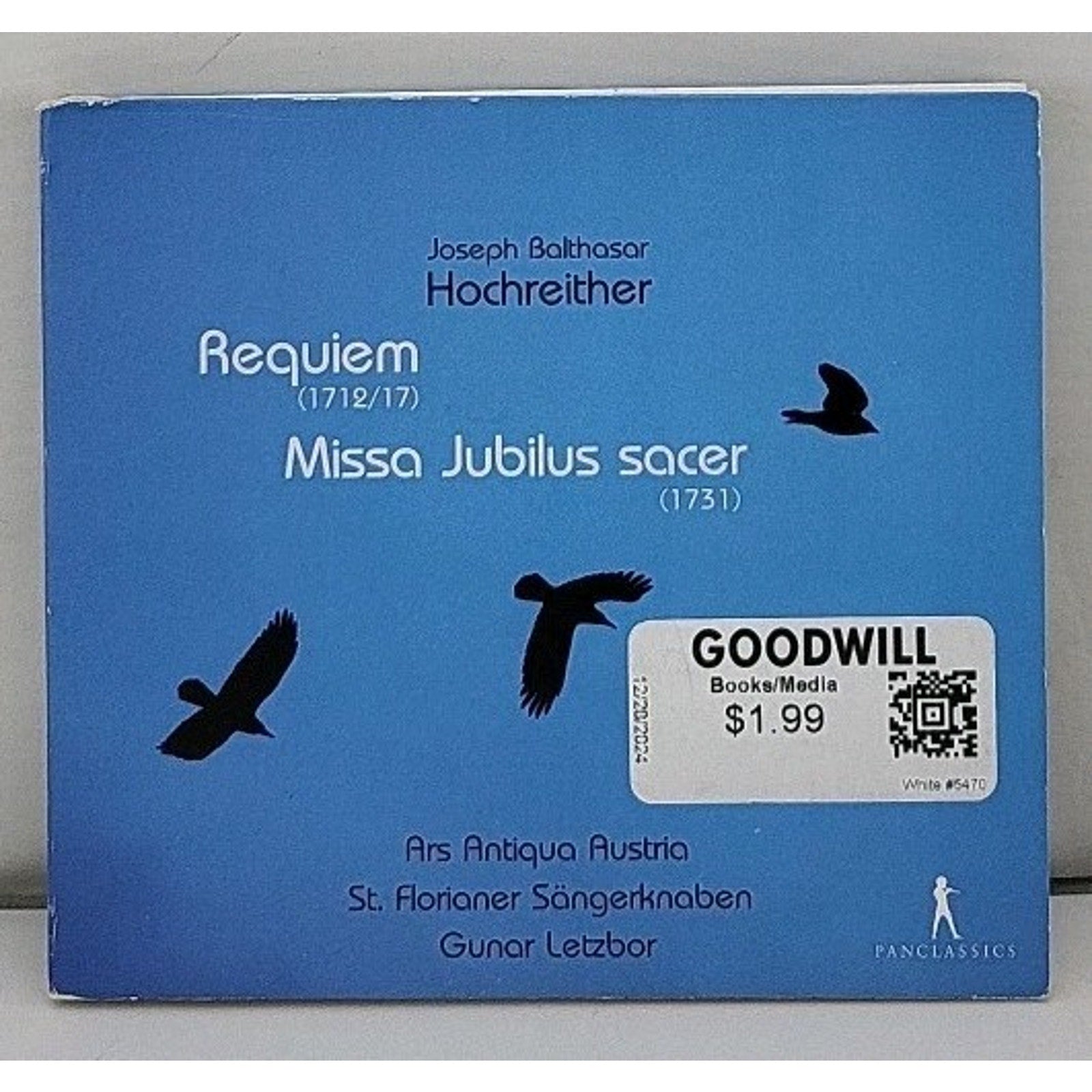 Requiem/Missa Jubilus Sacer by Hochreither / Letzbor (CD, 2012)