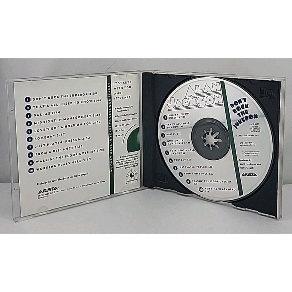 Don't Rock the Jukebox by Alan Jackson (CD, 1991)