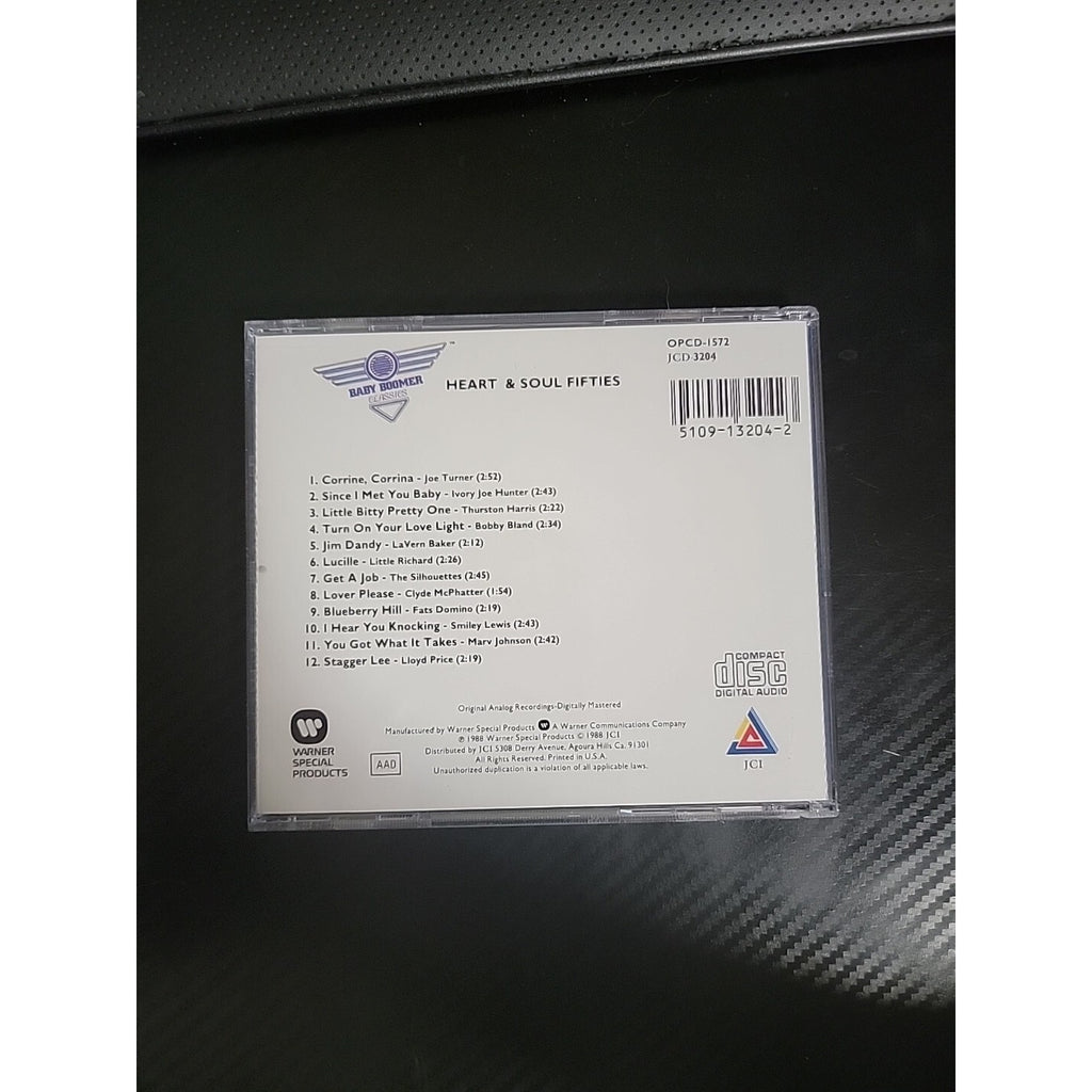 Heart & Soul Fifties by Various Artists (CD, JCI Associated Labels)