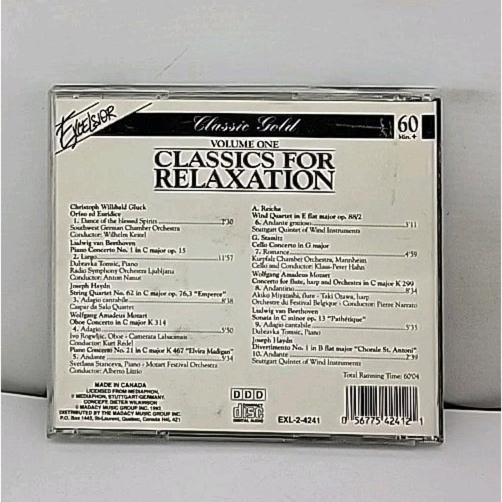 Classics for Relaxation, Vol. 1 (CD, Excelsior Recordings)