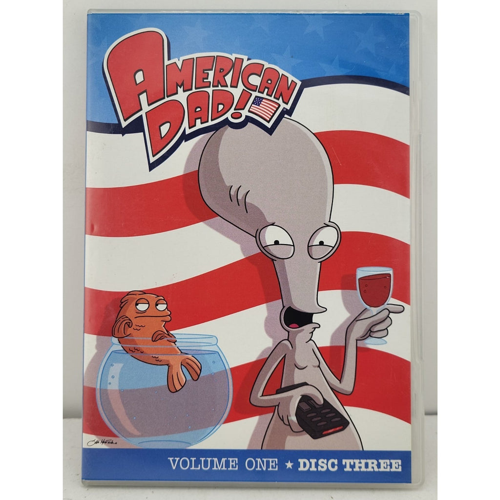 American Dad Volume One Disc 3 DVD