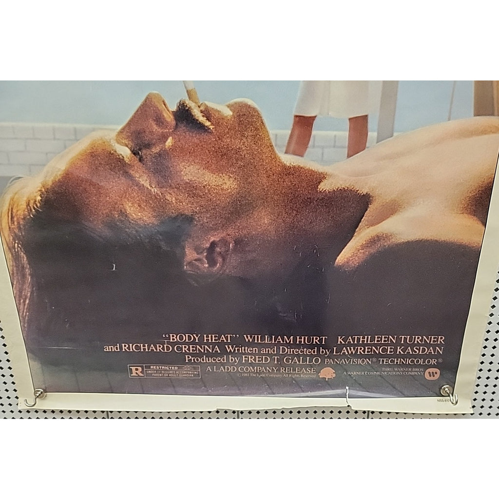 Body Heat Movie Poster - Approx. 27" x 40" - 1981