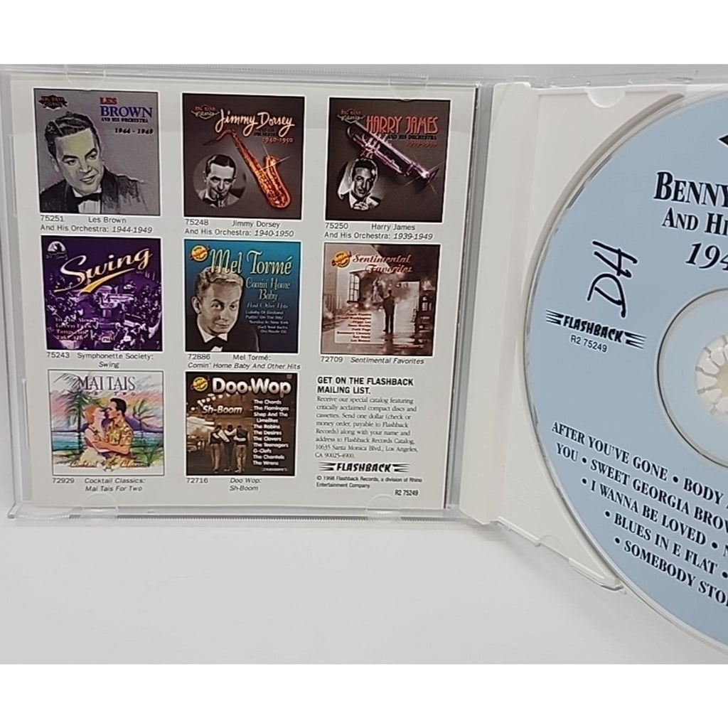 Swing Sessions by Benny Goodman/Benny Goodman & His Orchestra (CD, Jun-1997)