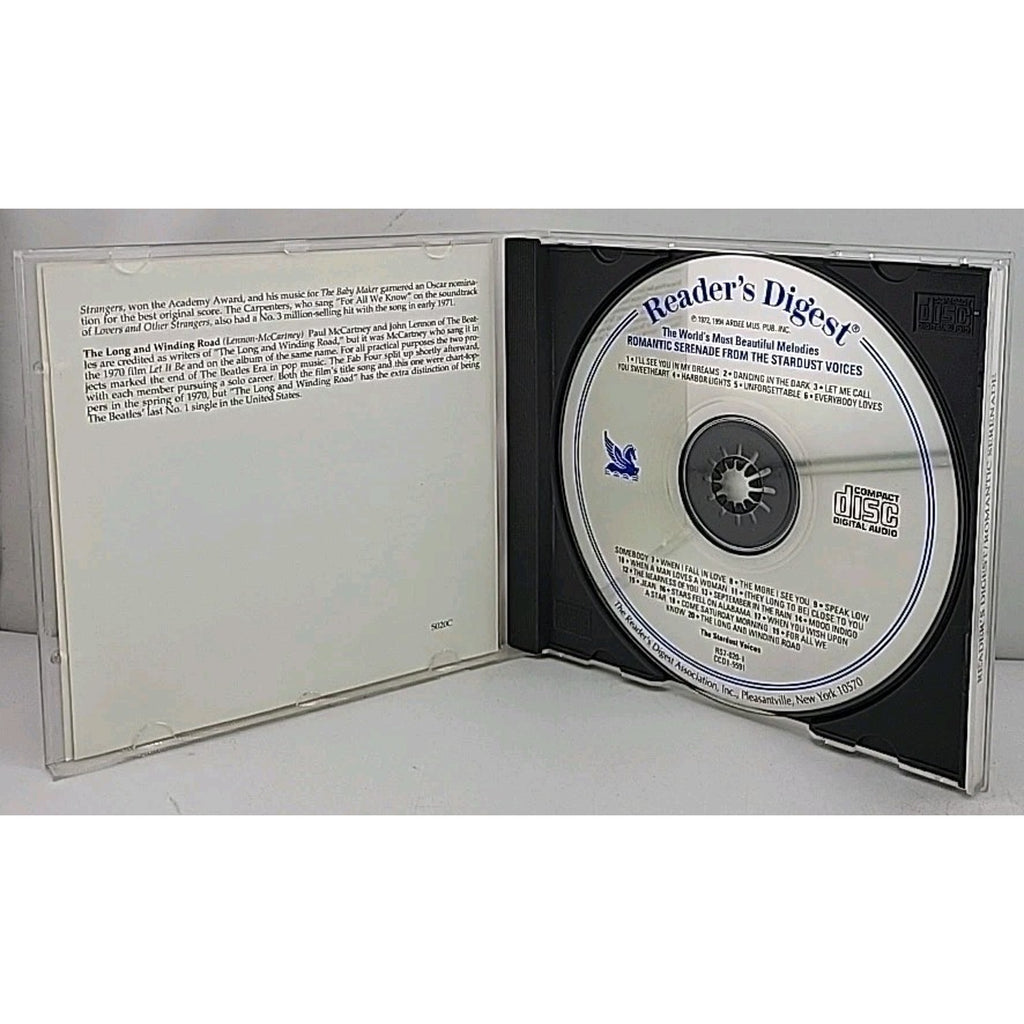 Romantic Serenade From The Stardust Voices, Reader's Digest, S020B, USA 1994 CD