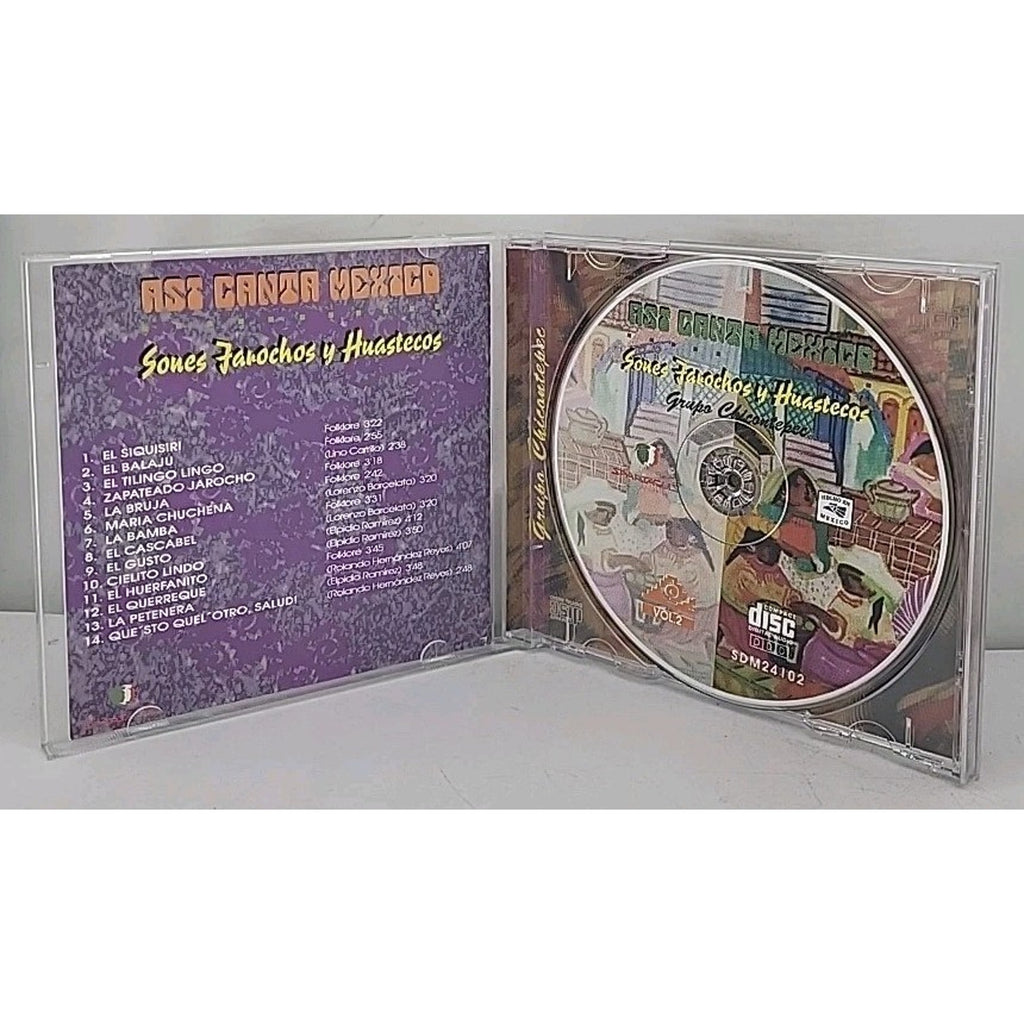 Sones Jarochos Y Huastecos - Asi Canta Mexico Vol 2 CD