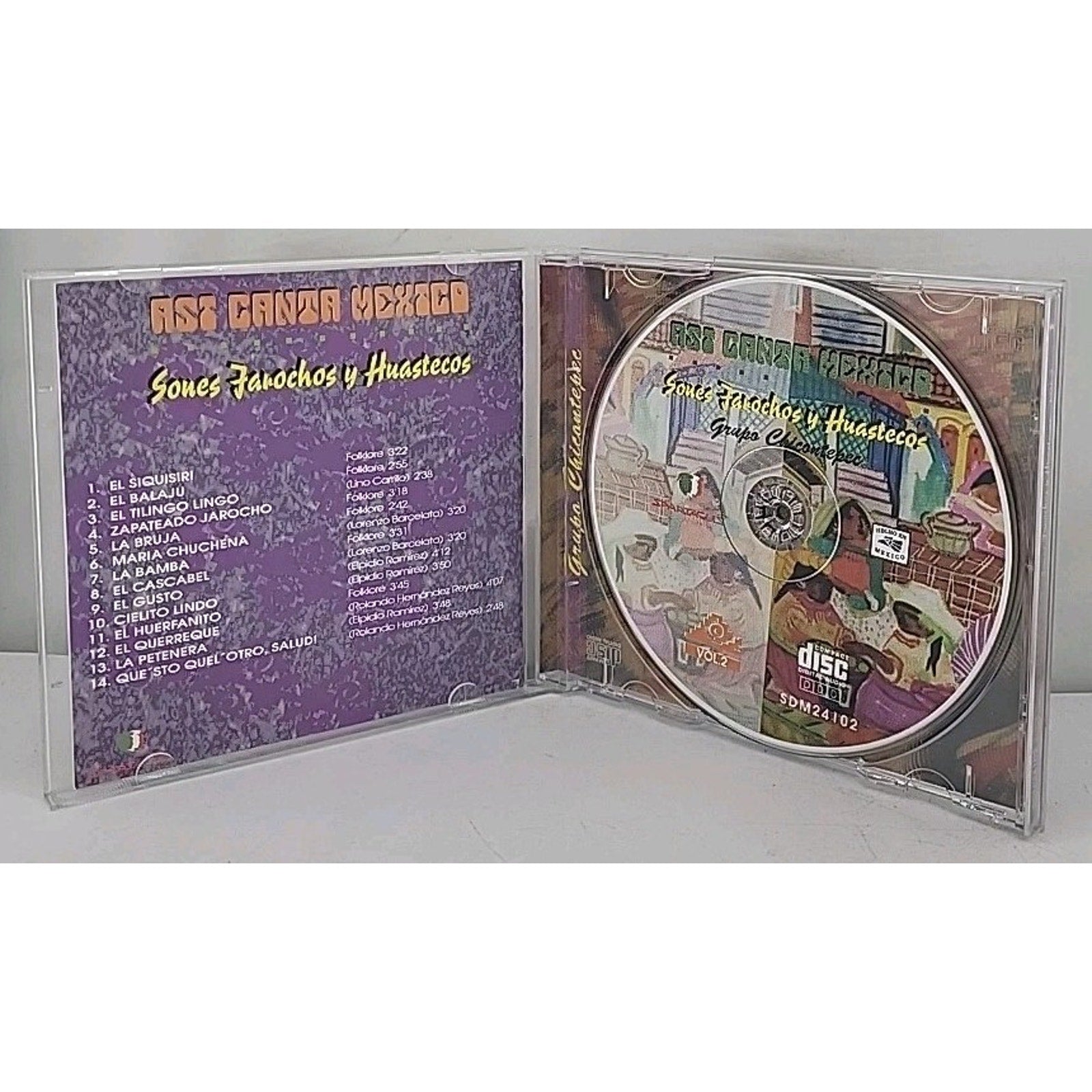 Sones Jarochos Y Huastecos - Asi Canta Mexico Vol 2 CD