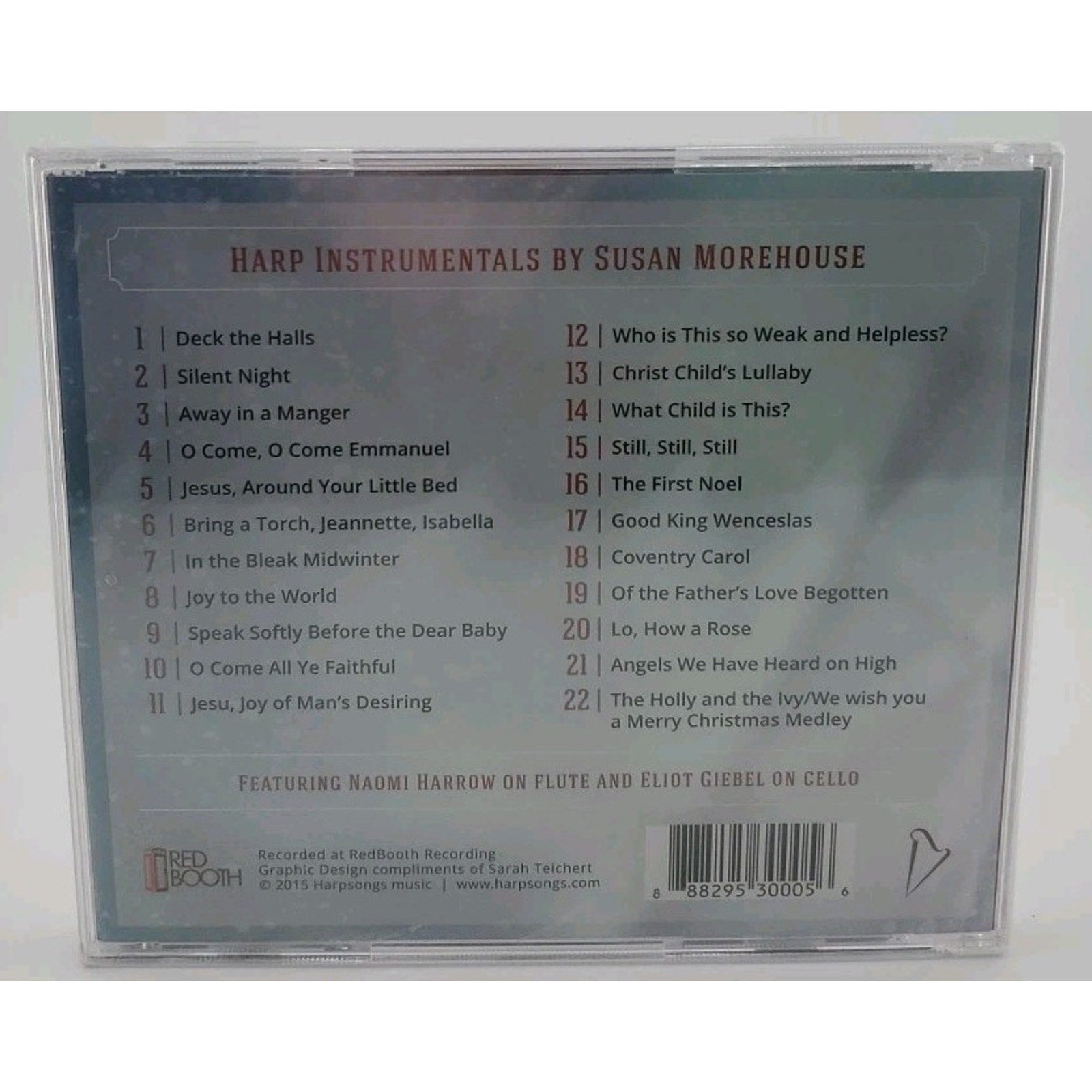 Christmas Quiet Susan Morehouse Harpsongs III (CD) *Brand New*