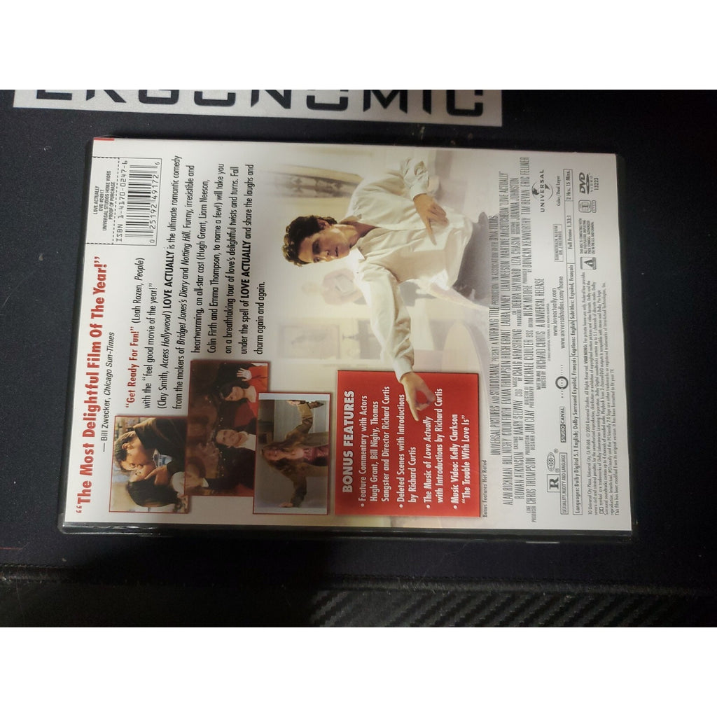 Love Actually (DVD, 2004, Full Frame Edition)