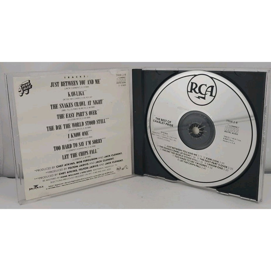 The Best of Charley Pride [Curb] by Charley Pride (CD, RCA)