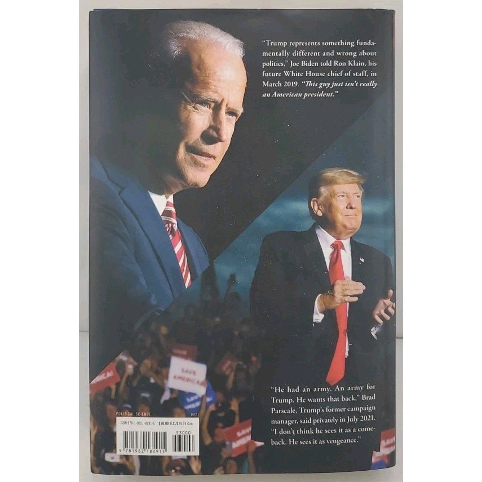 Peril by Robert Costa and Bob Woodward (2021, Hardcover)