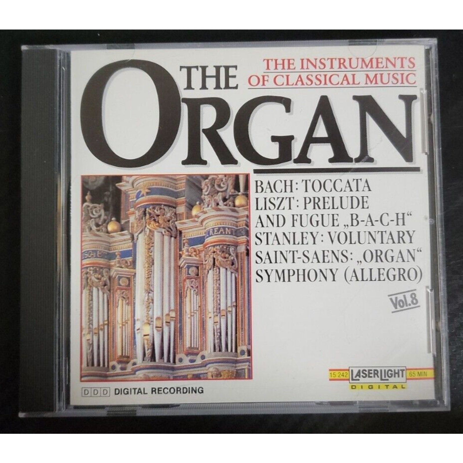 The Instruments of Classical Music, Vol. 8: The Organ (CD, Jun-1990, Laserlight)