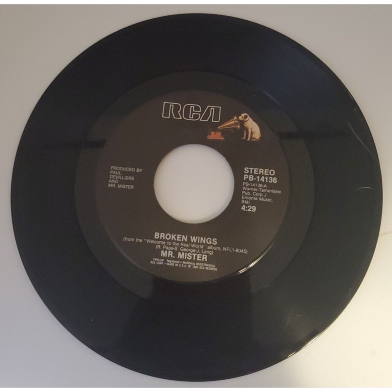 Mr Mister, "Broken Wings & Uniform of Youth" (Record)