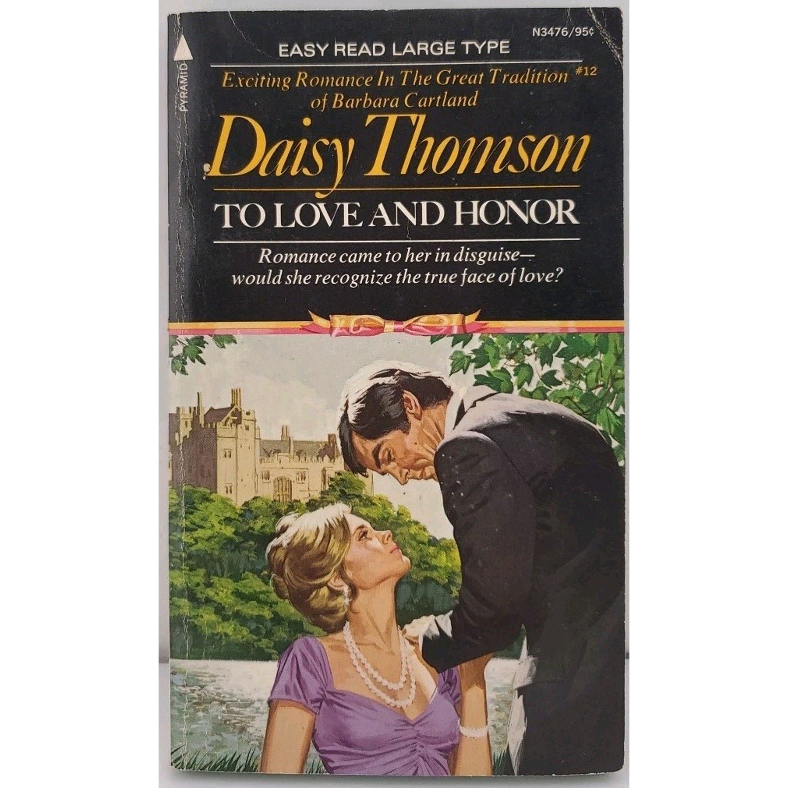 To Love and Honor by Daisy Thomson / 1974 Pyramid Romance Paperback