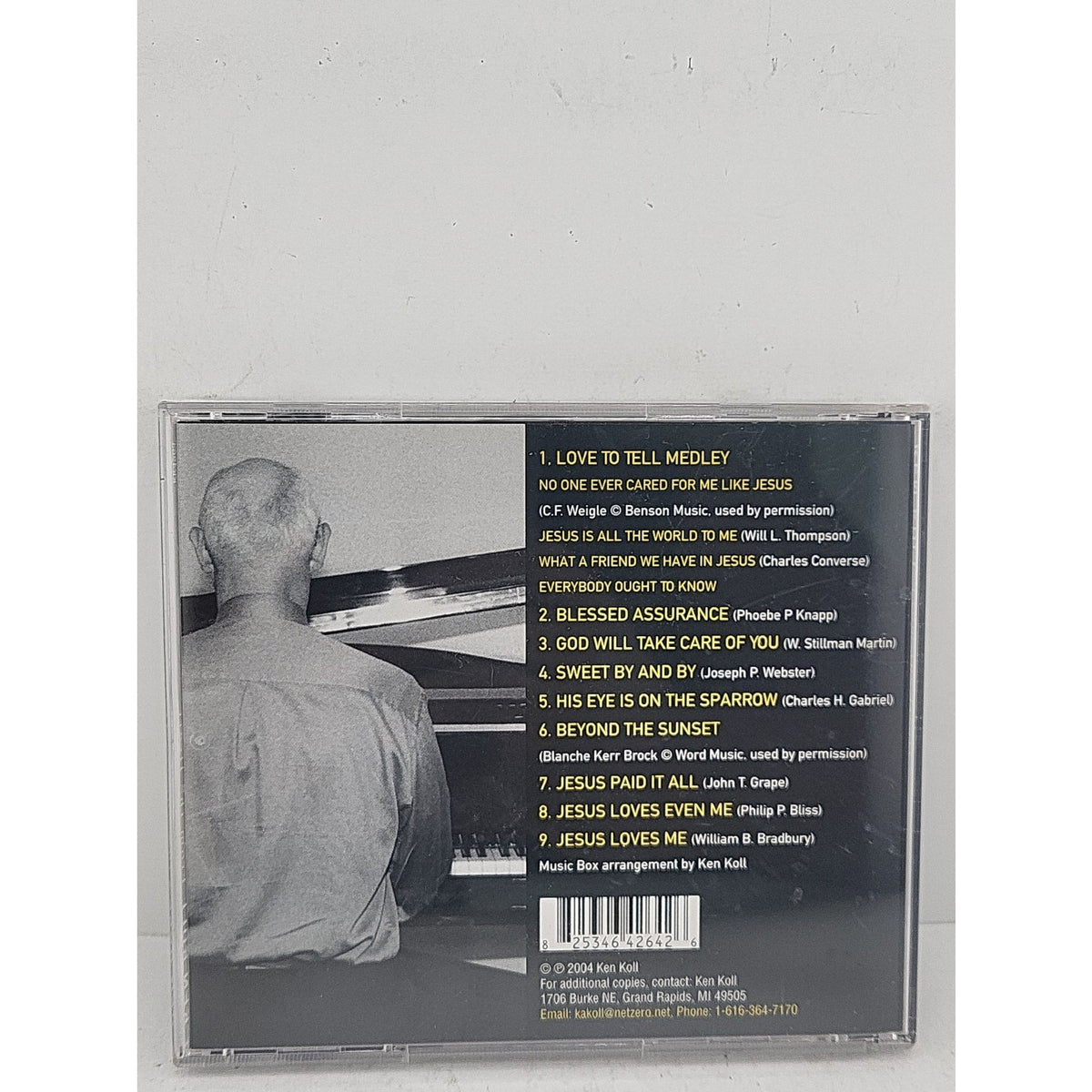 Ken Koll: From the Heart (2004 CD Christian Piano USA)