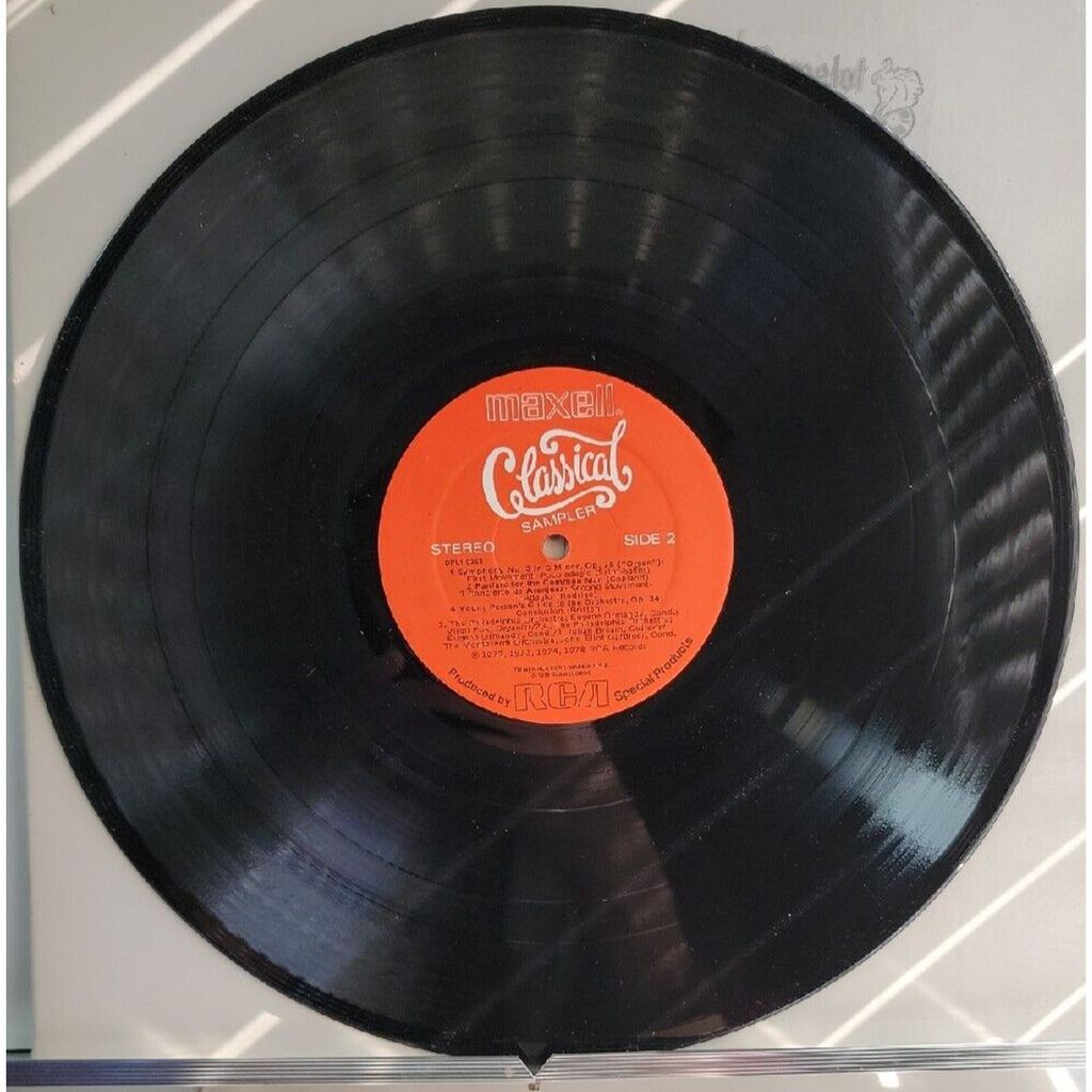 Various – Maxell Classical Sampler LP - RCA – DPL1-0353 (Record)