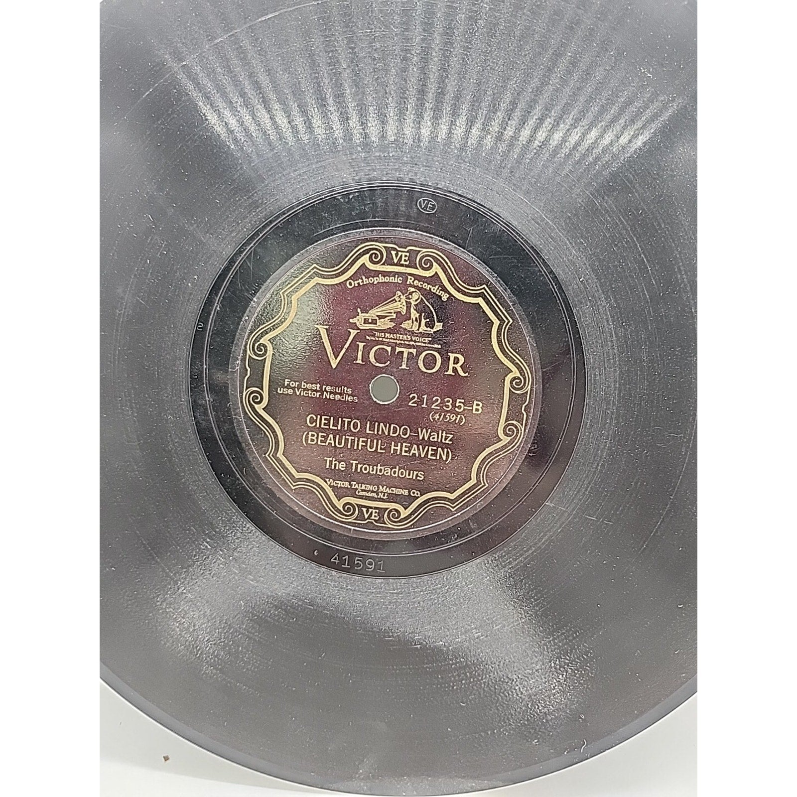La Golondrina- Waltz (The Swallow) The Troubadours (Record)