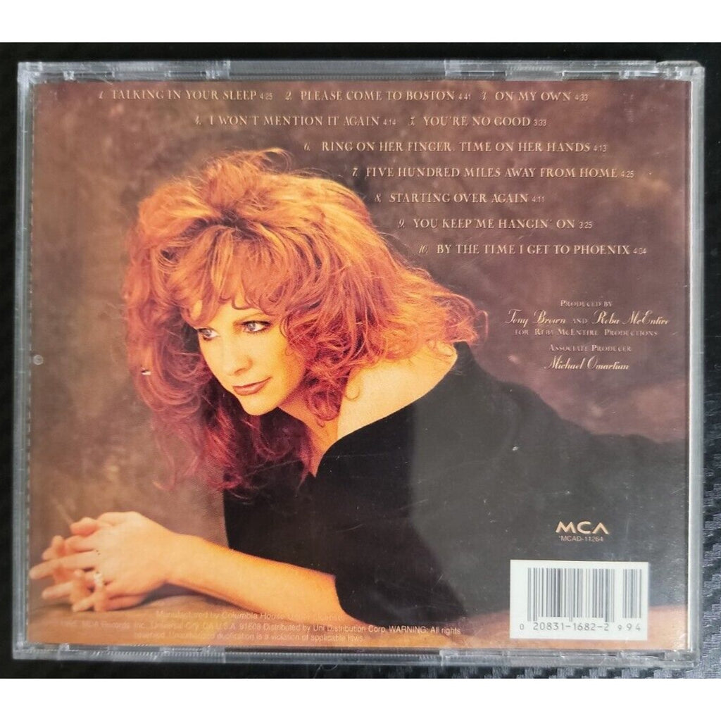 Reba McEntire - Starting Over CD 1995 MCA Records