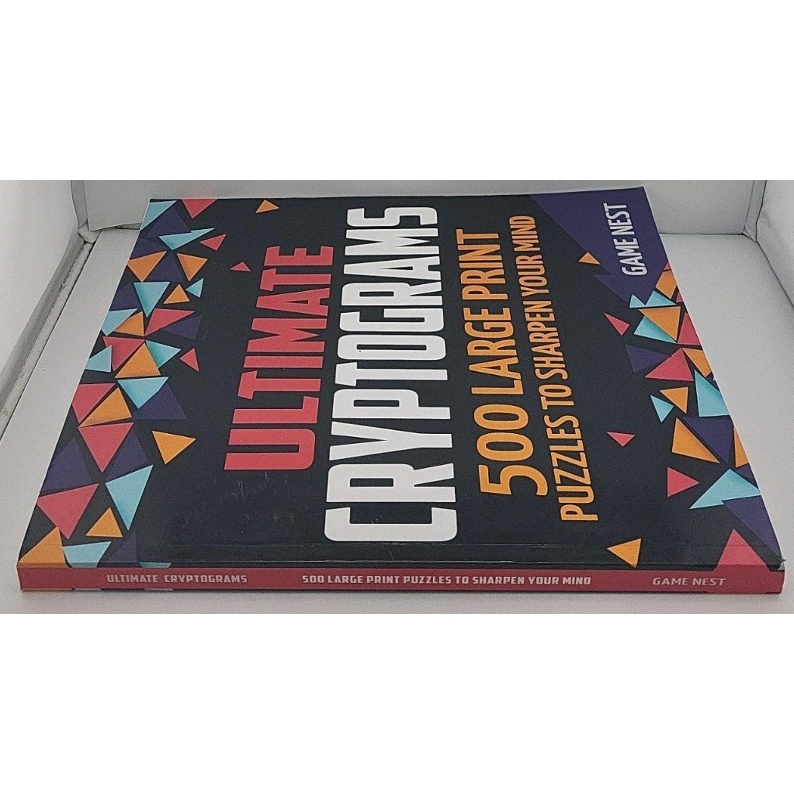 Ultimate Cryptograms : 500 Large Print Puzzles to Sharpen Your Mind by Game Nest