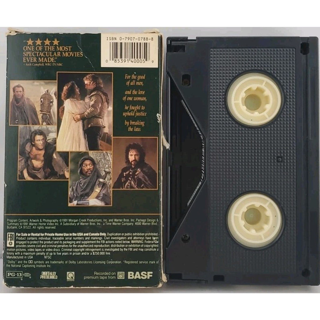 Robin Hood: Prince of Thieves (VHS, 1991)