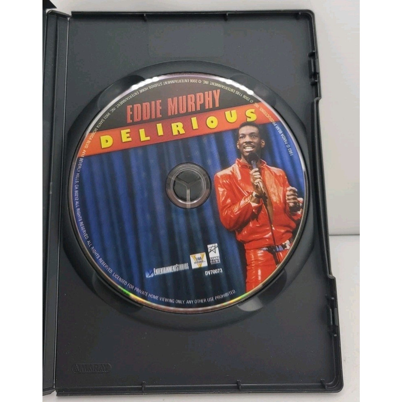 Eddie Murphy: Delirious (DVD, 1983)