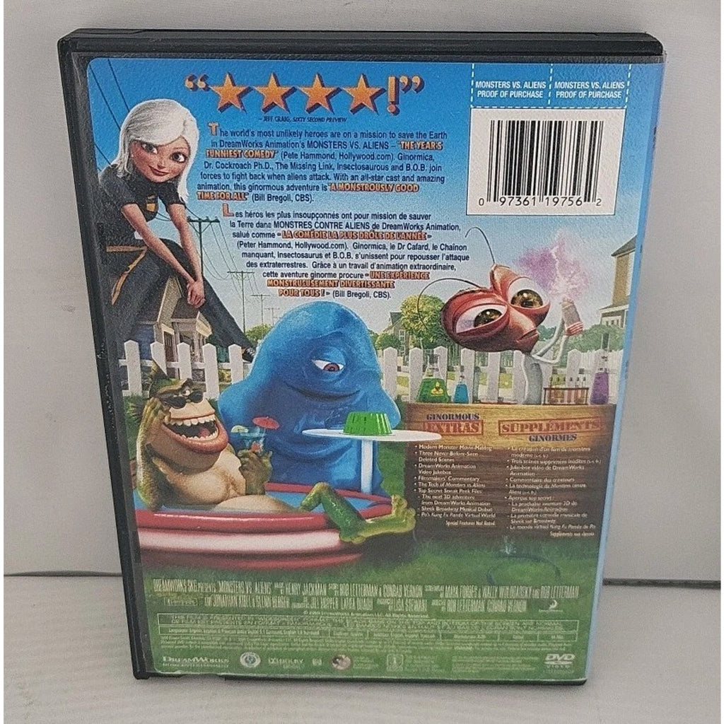 Monsters vs. Aliens (DVD, 2009)