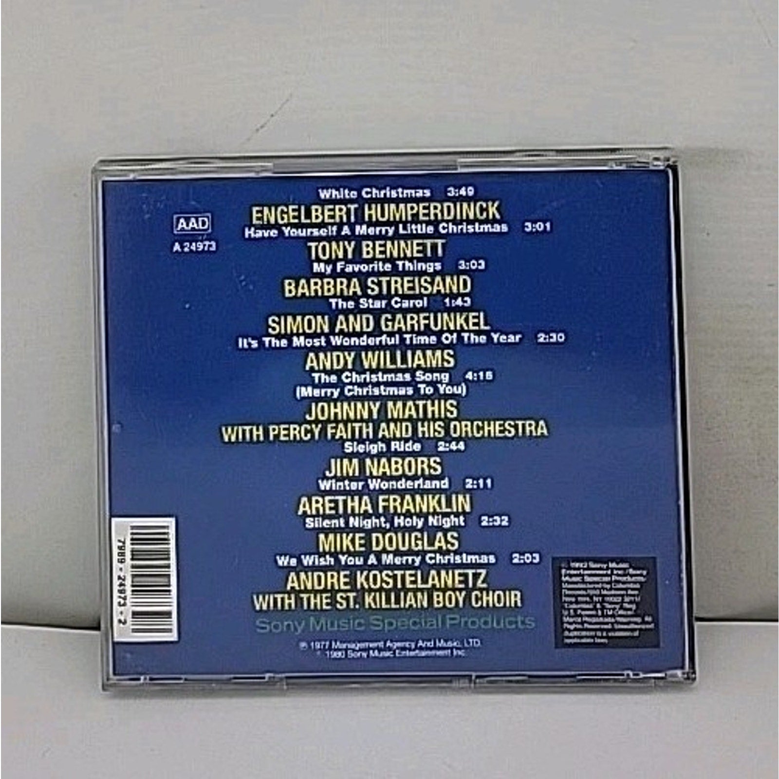 Dreaming of a White Christmas [Sony Special Products] by Various Artists (CD,...