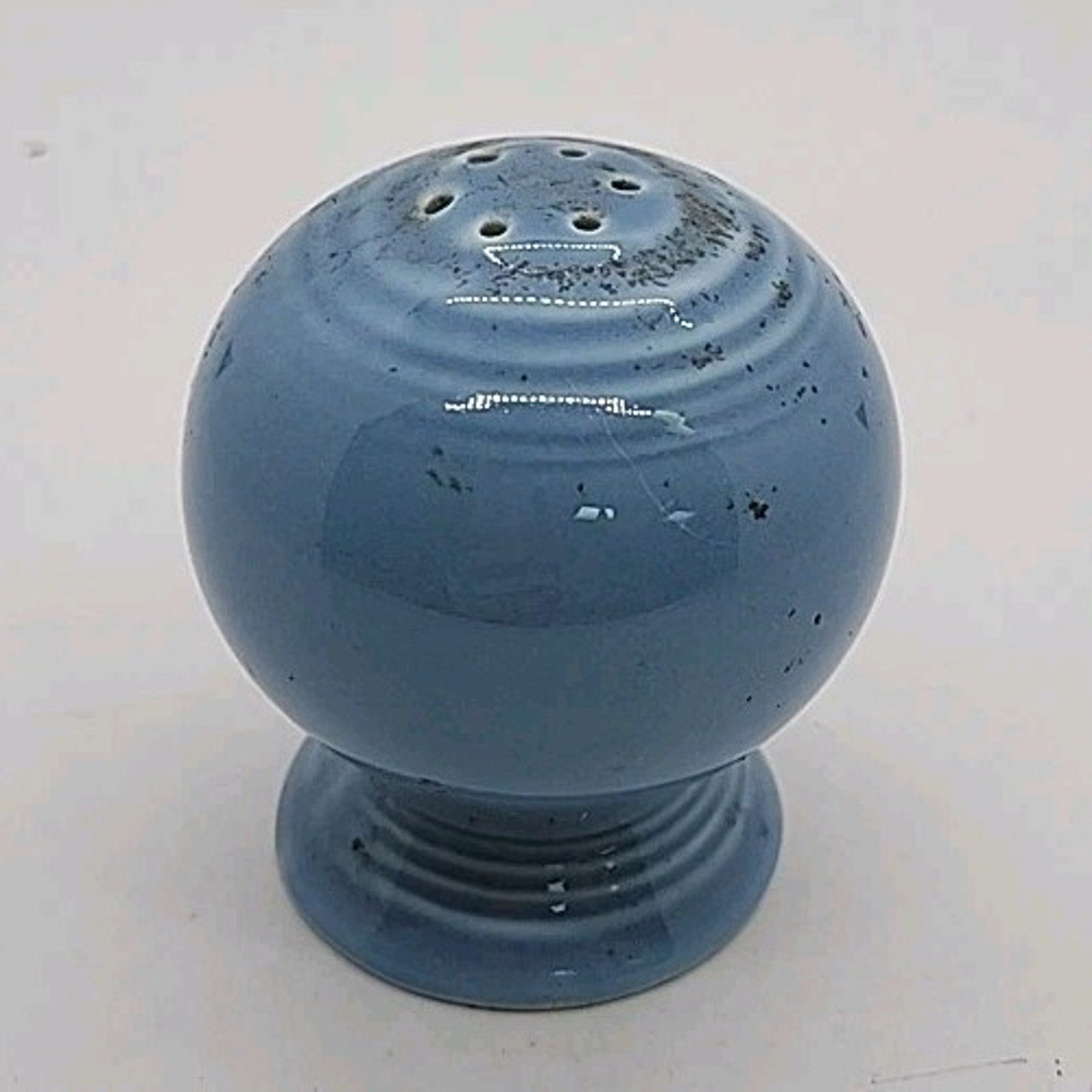 Fiesta Salt and Pepper Shakers in Periwinkle (Intro 1989)