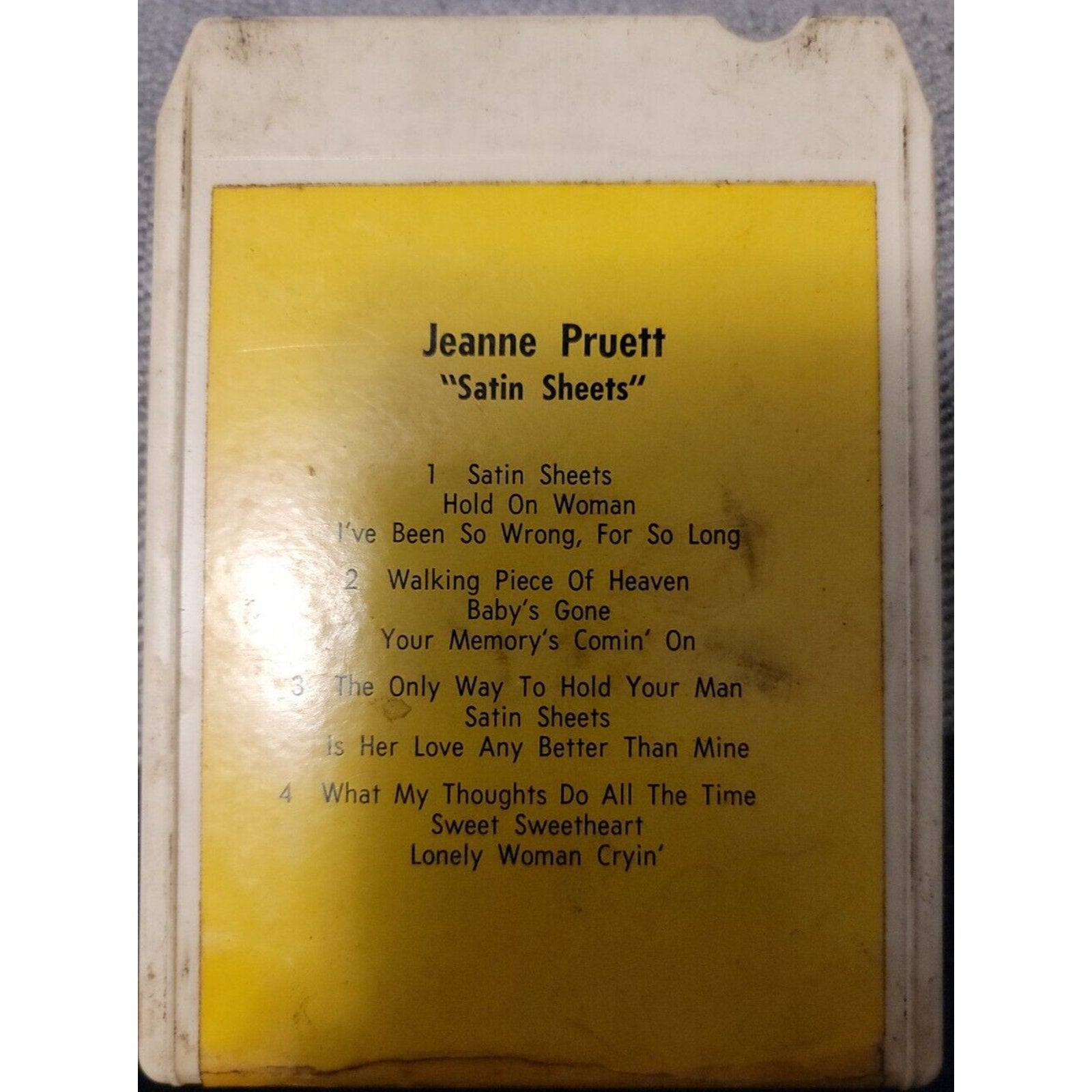 Jeanne Pruett Satin Sheets 8 Track