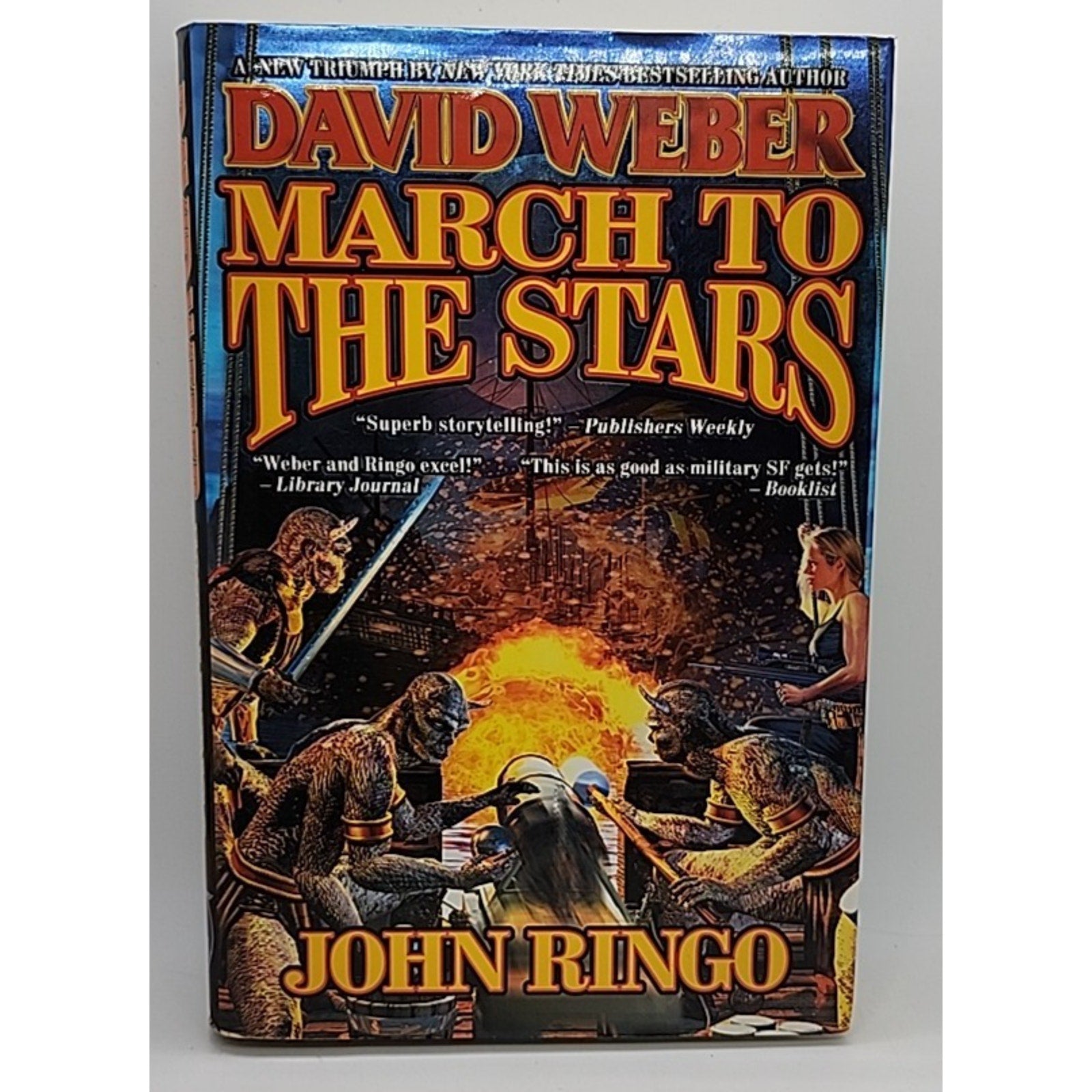 March to the Stars by John Ringo and David Weber (2002, Hardcover)
