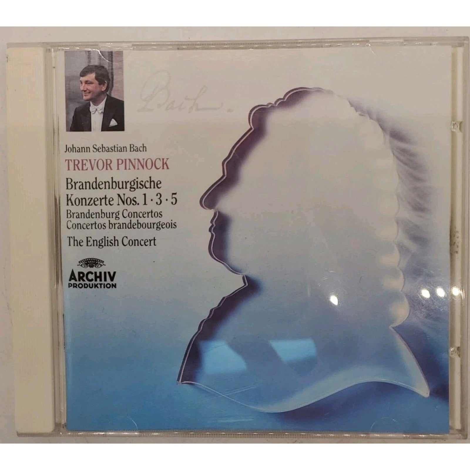 J.s. Bach: Brandenburgische Konzete Nr.1.3.5 : The Engish Concert/pinnock CD