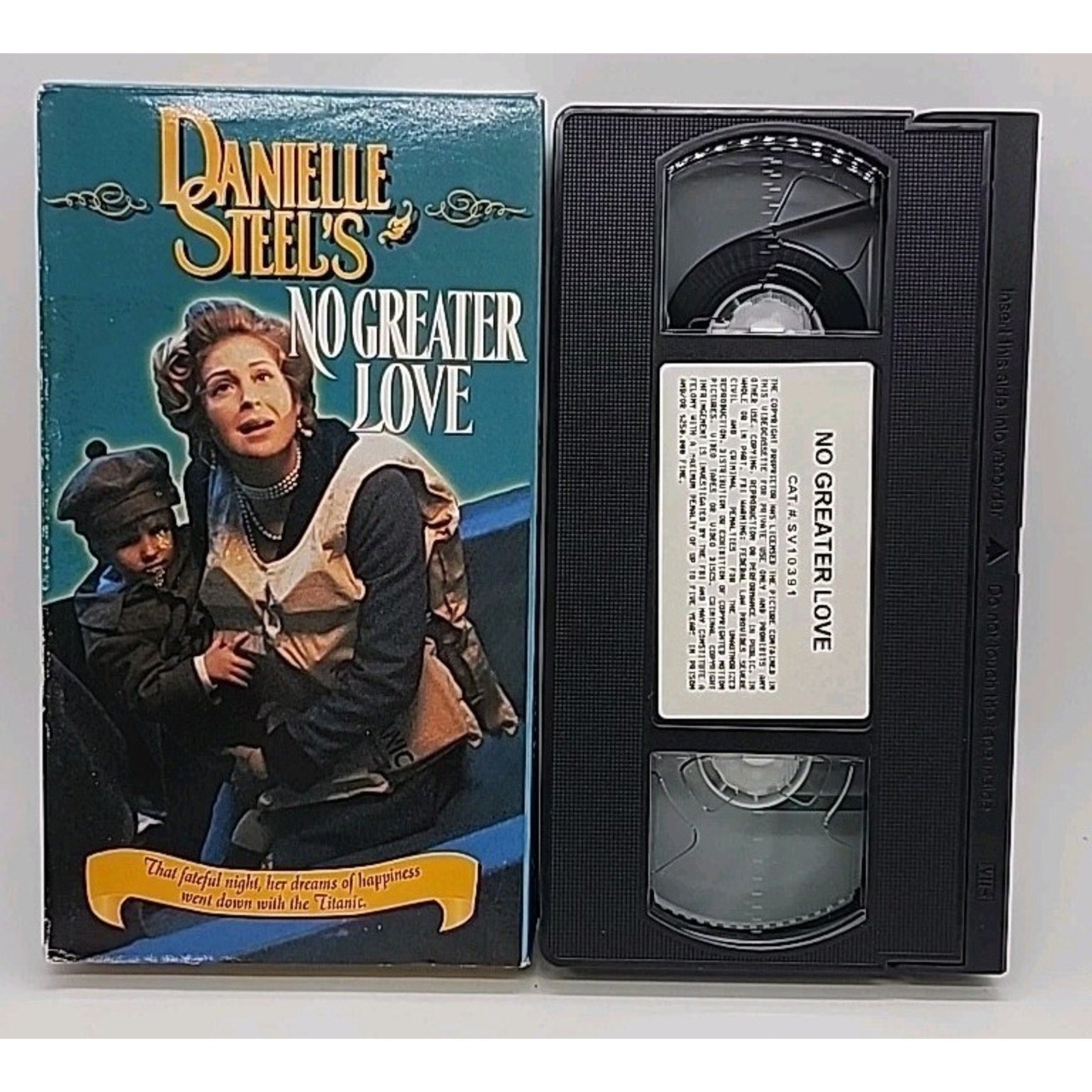 Danielle Steel's No Greater Love (VHS, 1996, Anchor Bay)