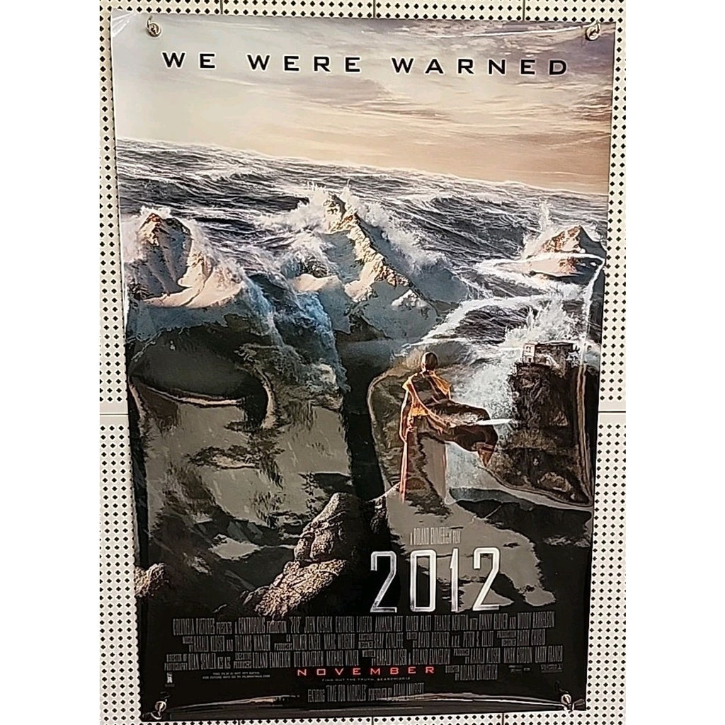 2012 Movie Poster 27 x 40 Double Sided Rolled