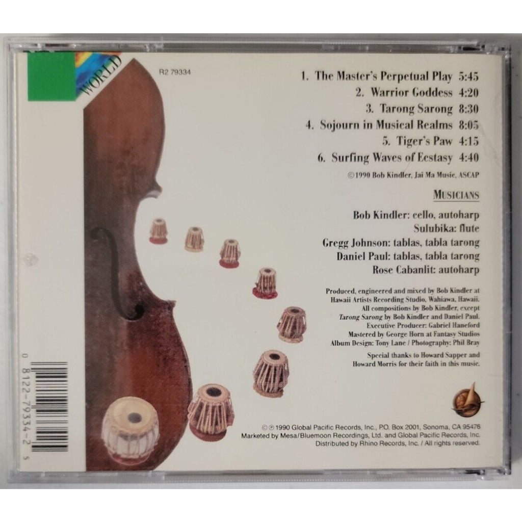 Tiger's Paw by Bob Kindler (CD, Jul-1990, Global Pacific)