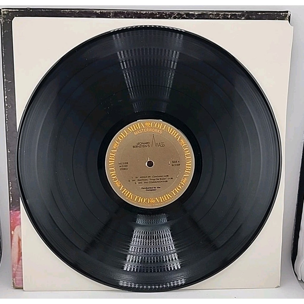 Leonard Bernstein Mass Columbia Masterworks M2 31008 Vinyl 2x LP Box Set