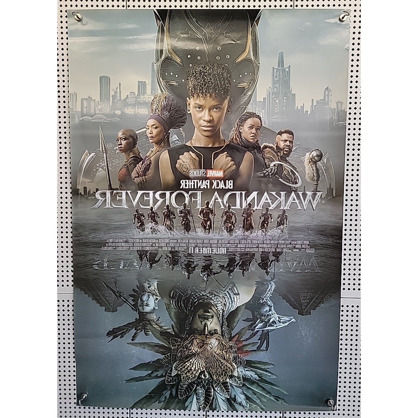 Black Panther Wakanda Forever Original DS Movie Poster - 27x40 US