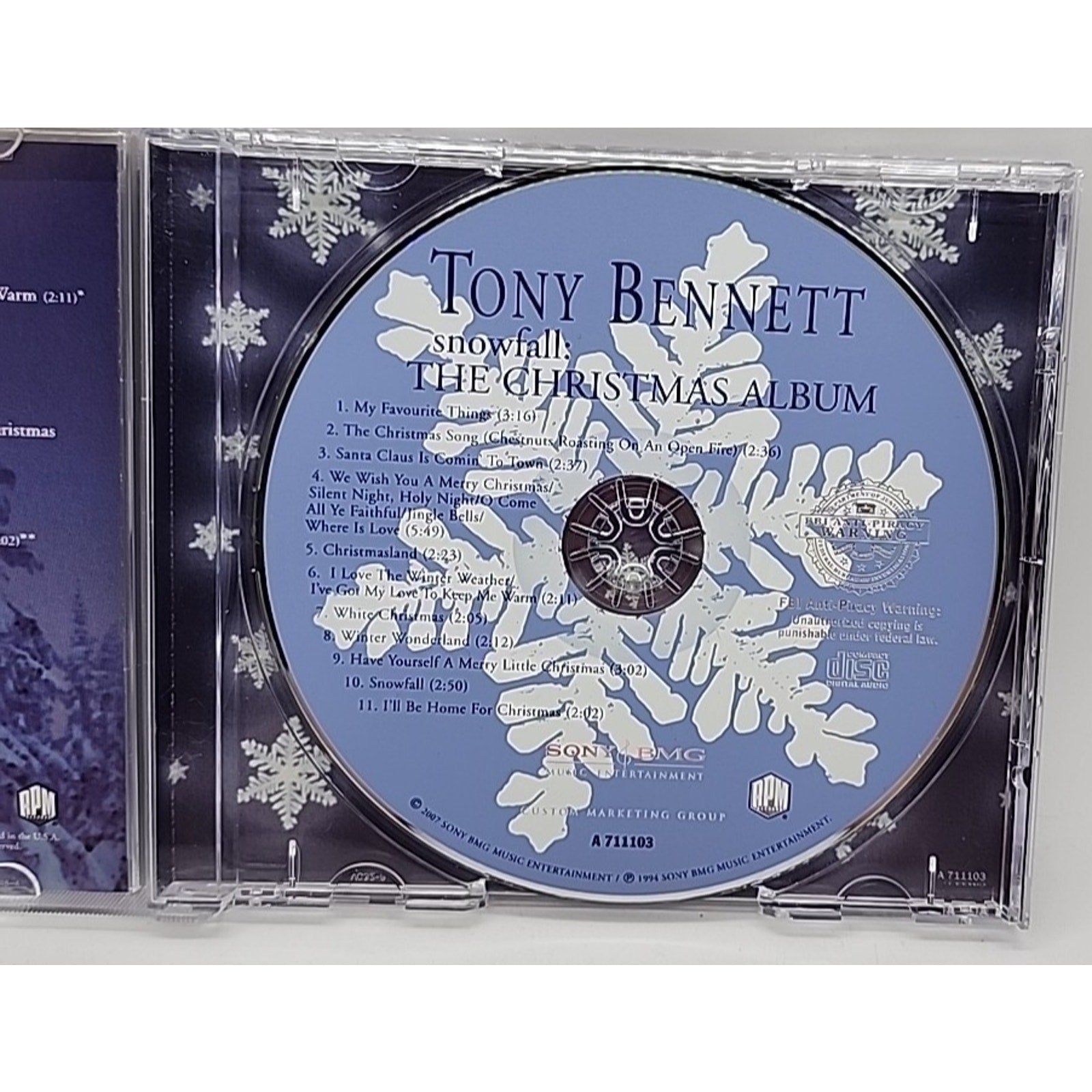 Snowfall: the Christmas Album by Bennett, Tony (CD, 2007)