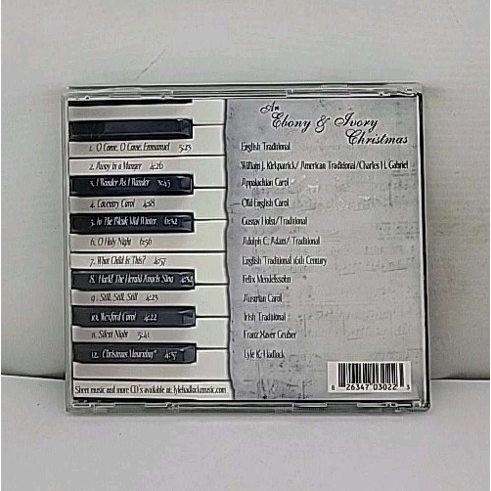 An Ebony & Ivory Christmas with Lyle Hadlock (CD 2006) Holiday Music