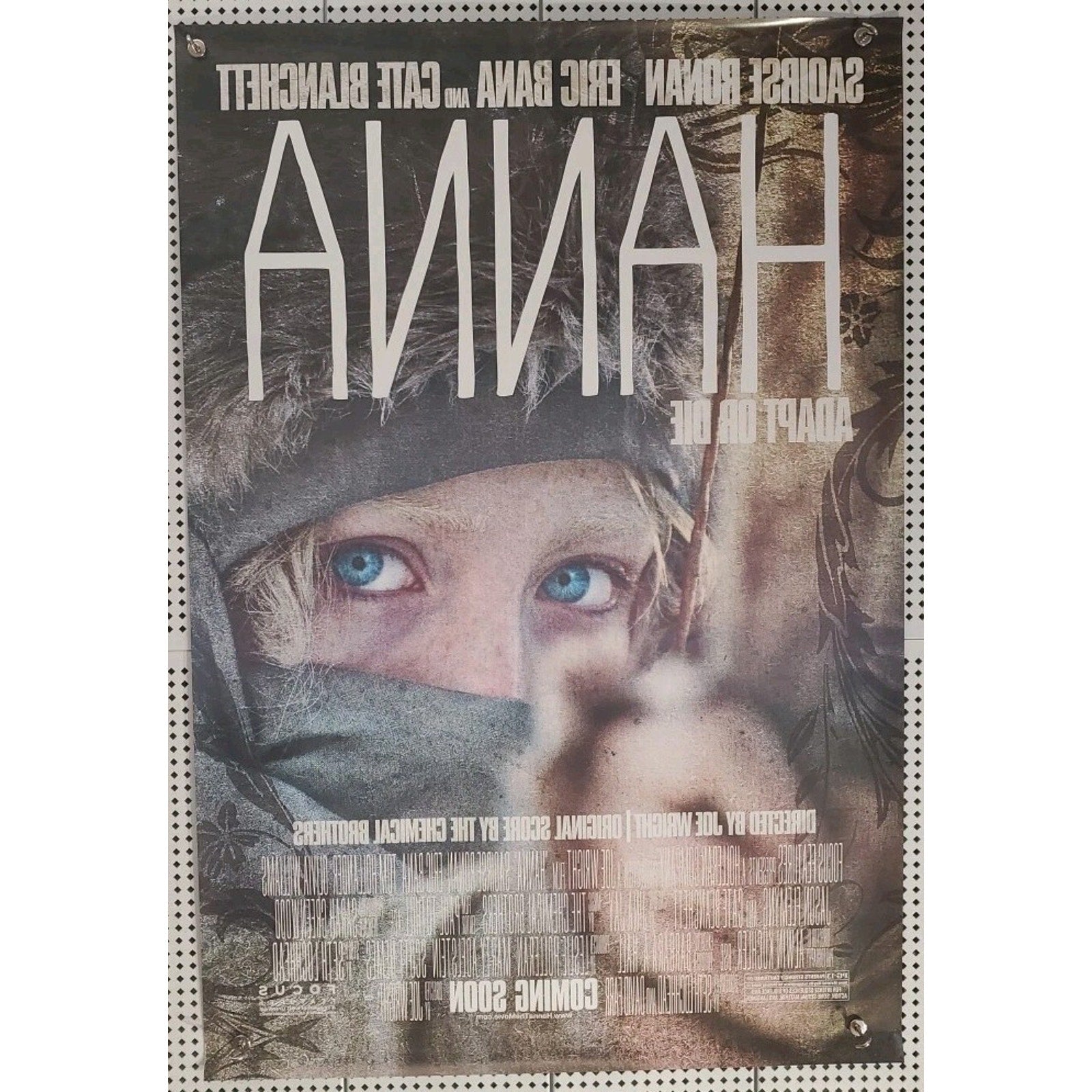 Hanna 27x40 Original D/S Movie POSTER 2 sided