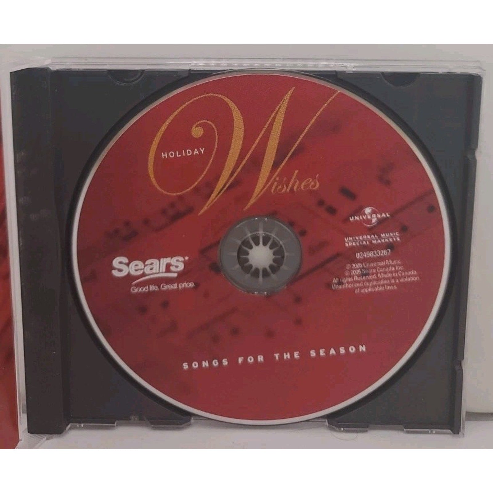 Holiday Wishes- Song For The Season (CD 2005)