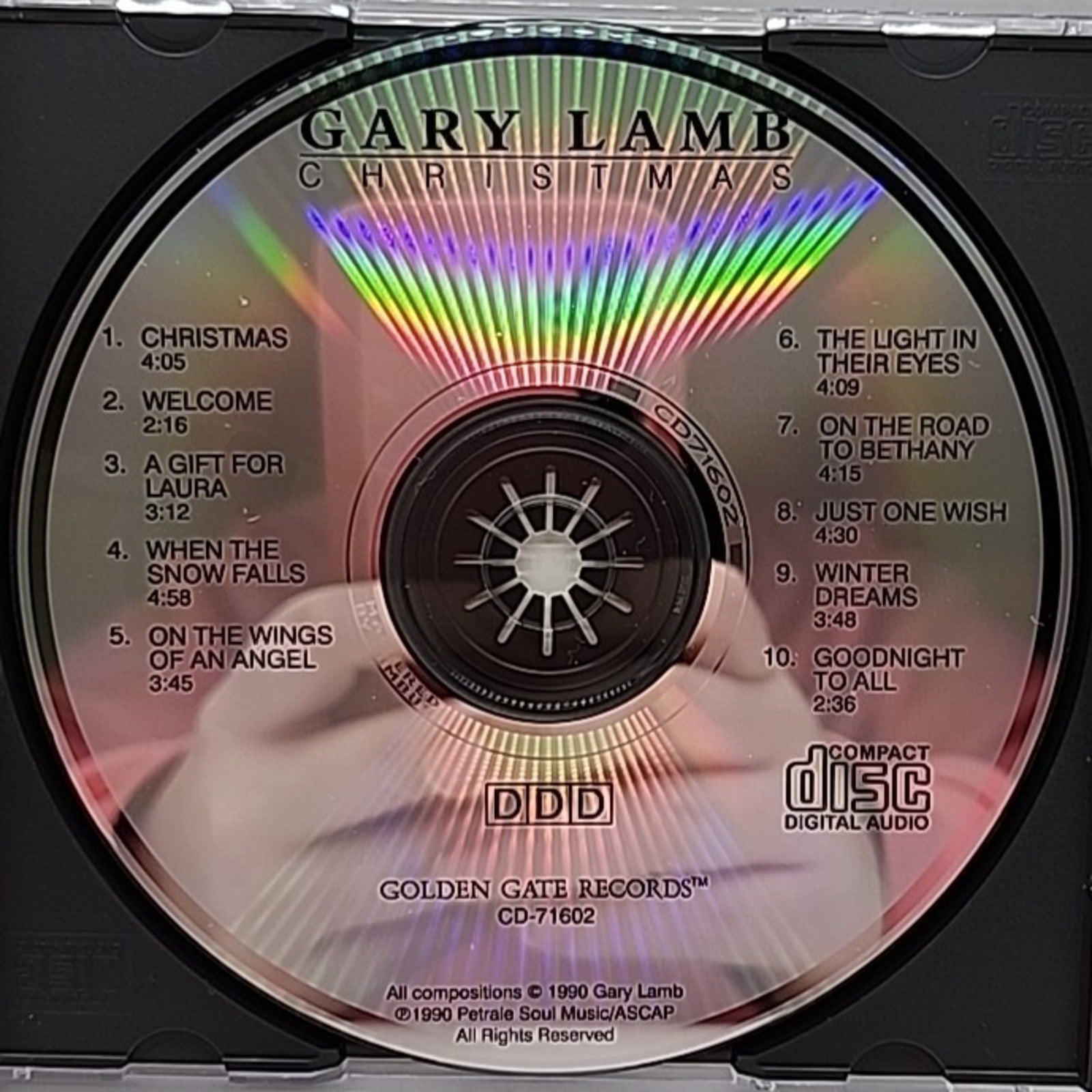 Christmas by Gary Lamb (New Age) (CD, 1992, Golden Gate (New Age))