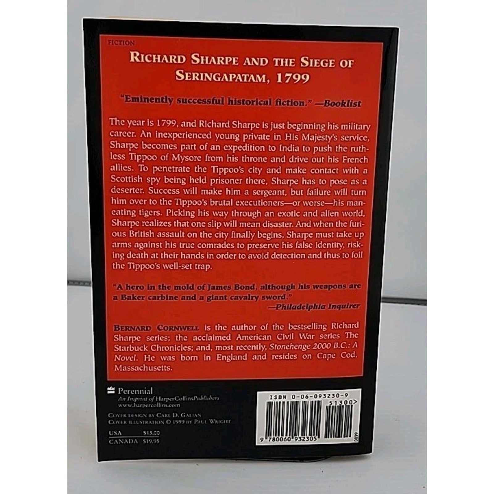 Sharpe's Tiger : The Siege of Seringapatam 1799 by Bernard Cornwell (2012, Trade
