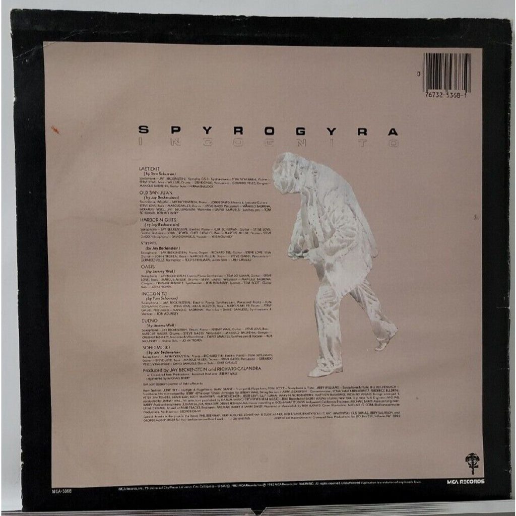 Incognito Spyro Gyra (Record)