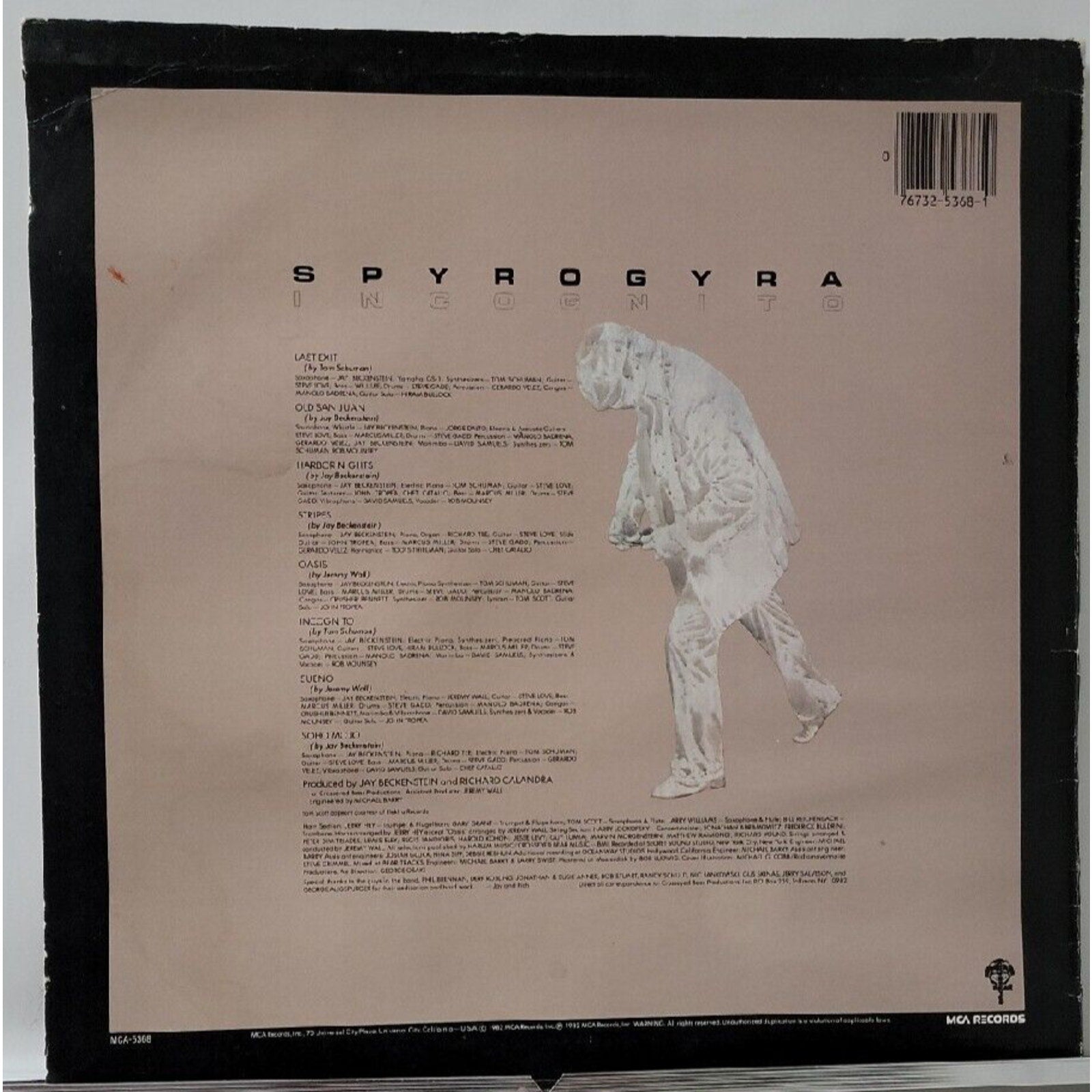 Incognito Spyro Gyra (Record)