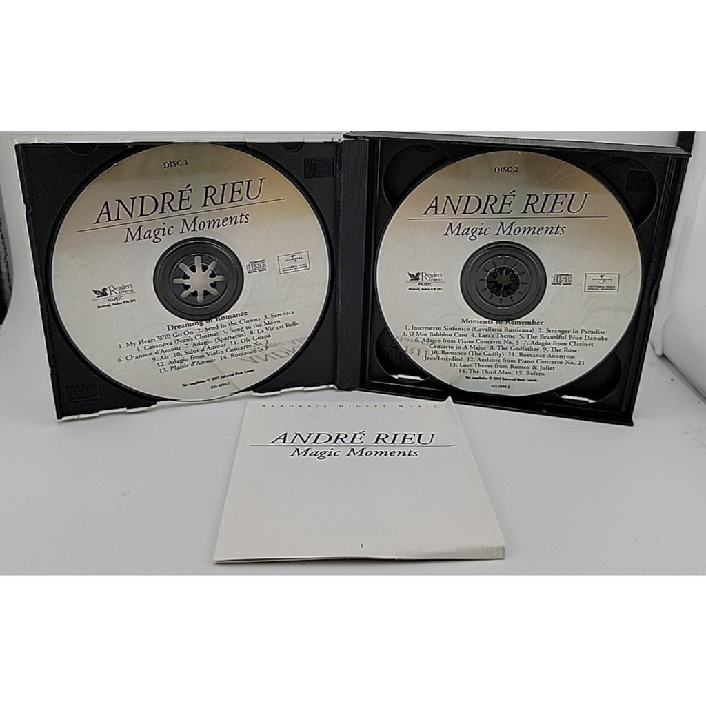 Reader's Digest Andre Rieu Magic Moments Cds