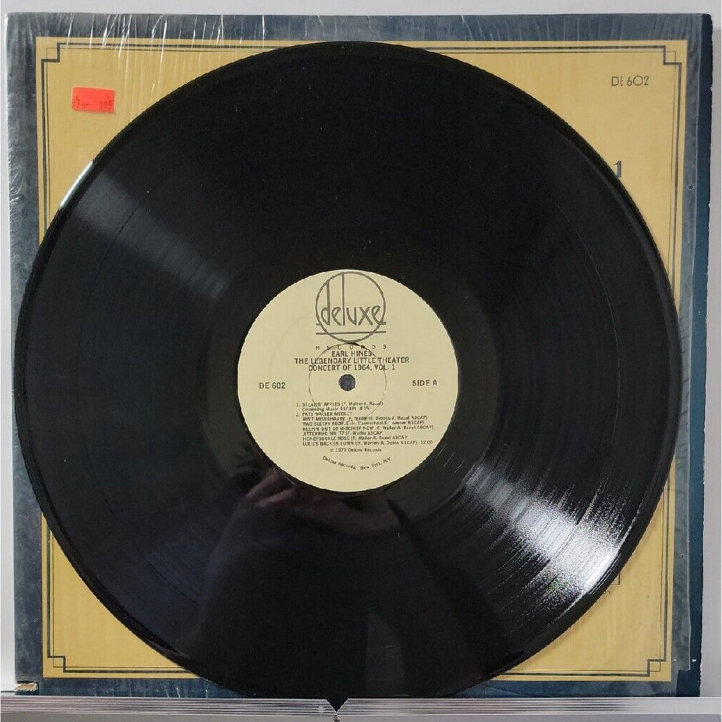 Earl Hines The Legendary Little Theater Concert Of 1964, Volume 1 (Record)