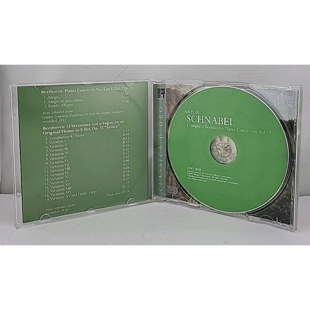 Concerto Piano 5 (E-Fluteat) /Eroica Vars E-Flutea by Ludwig van Beethoven (CD,