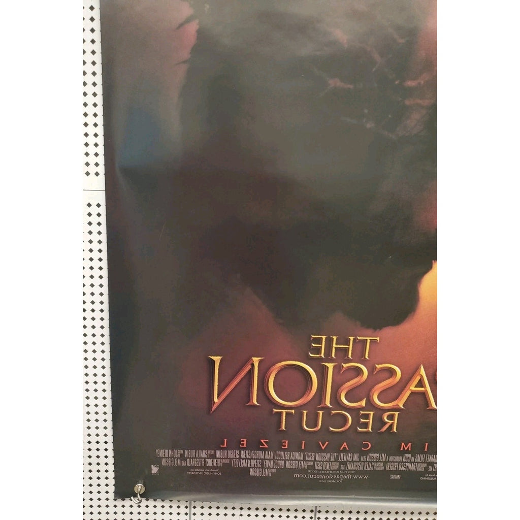 The Passion Recut Original One Sheet Movie Poster - 2004 - Mel Gibson 27x40
