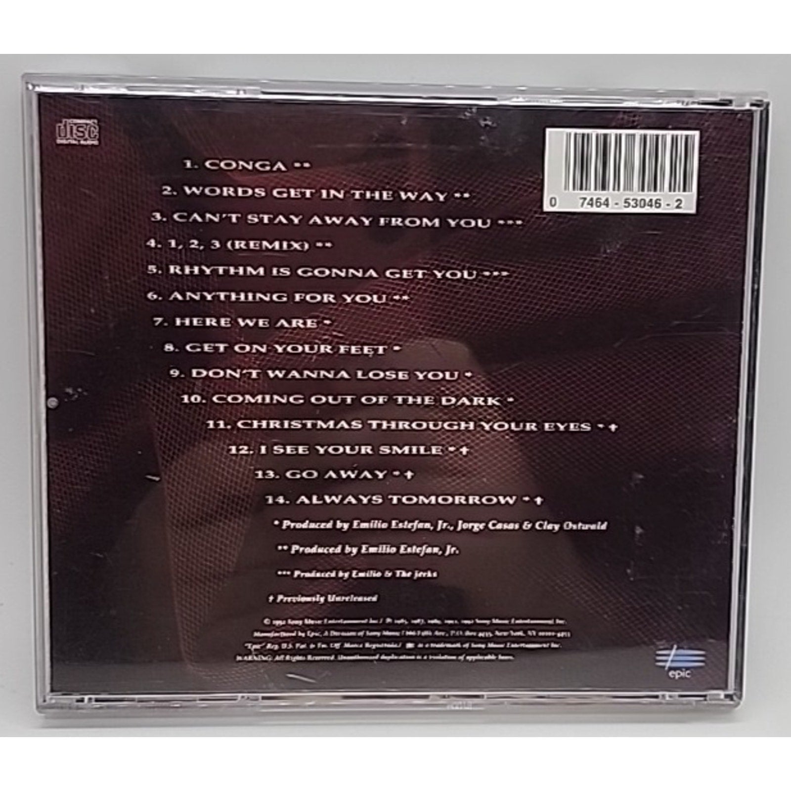 Greatest Hits by Gloria Estefan (CD, 1992)