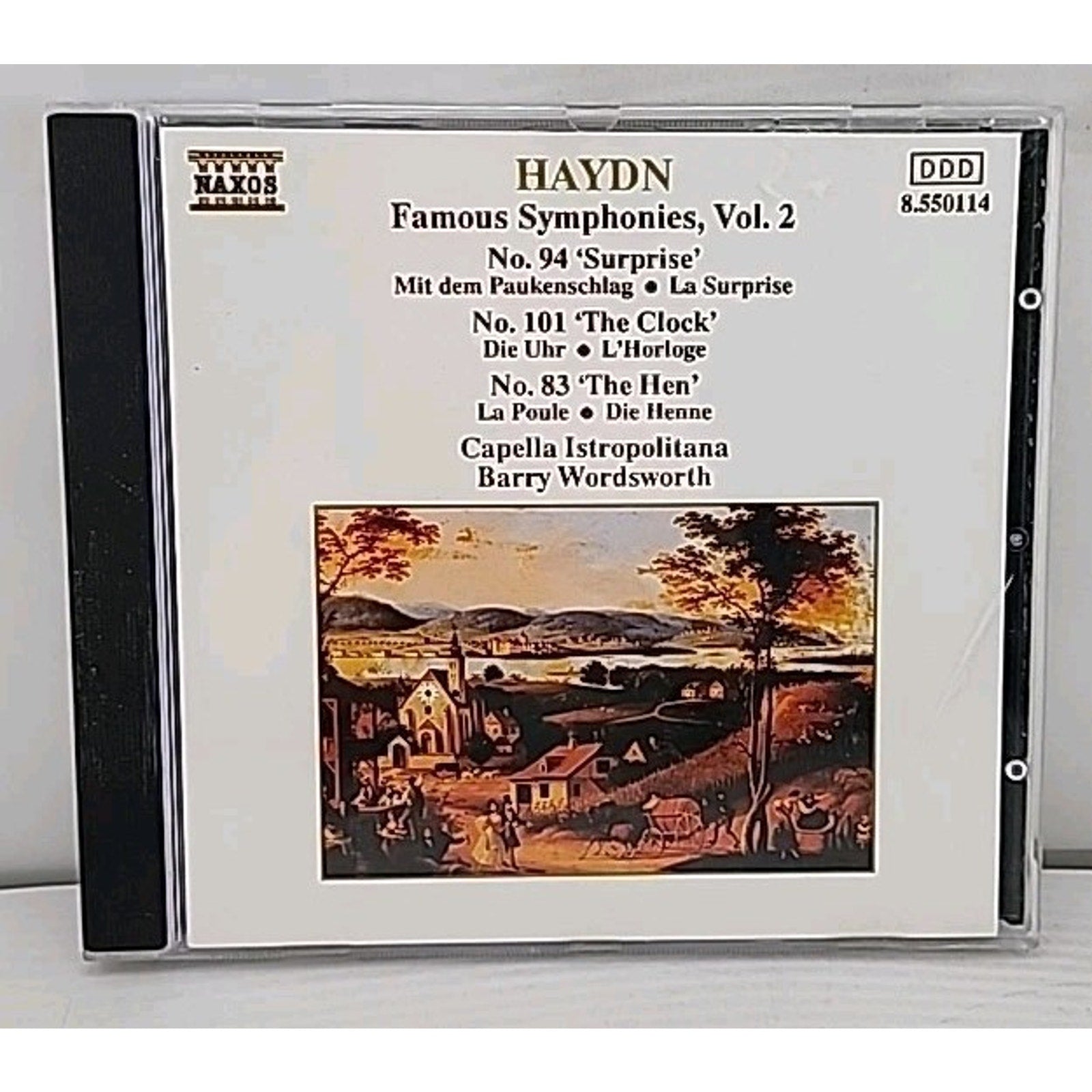 Haydn Famous Symphonies Vol. 2 CD Naxos Barry Wordsworth