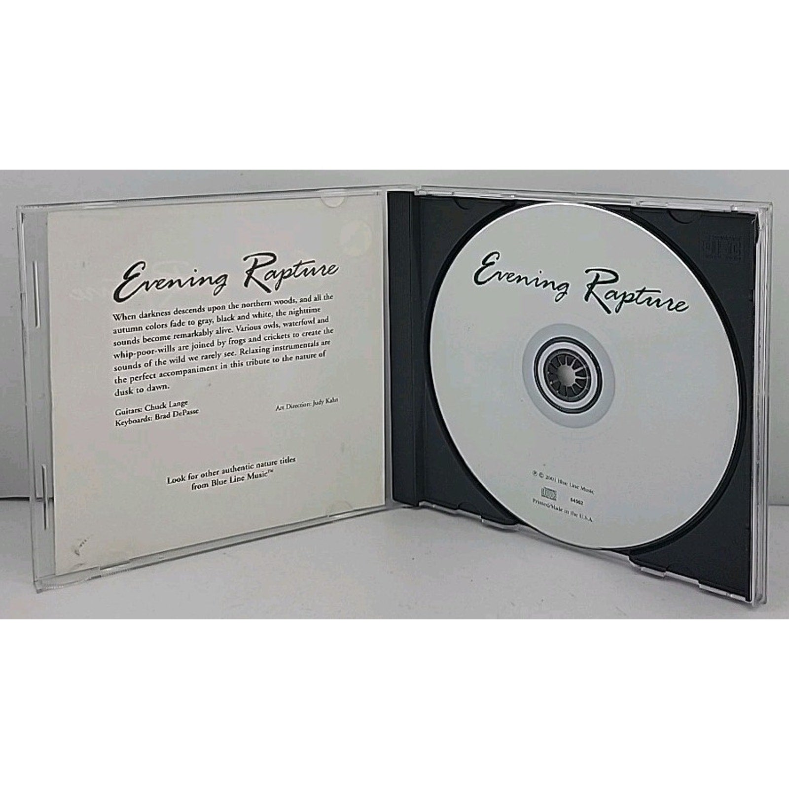 Evening Rapture: Bird Song Series (2001, CD) Blue Line Music